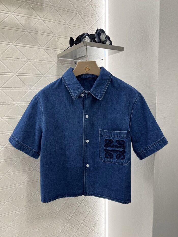 LWE. Denim logo shirt (preorder)