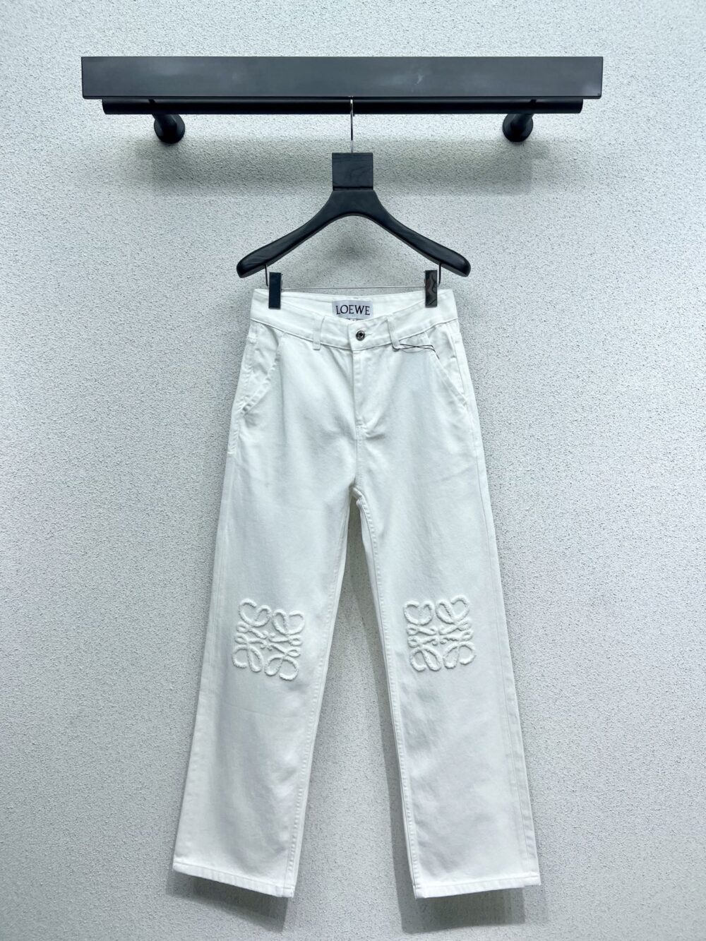 LWE. White Denim logo jeans (preorder) - Image 2