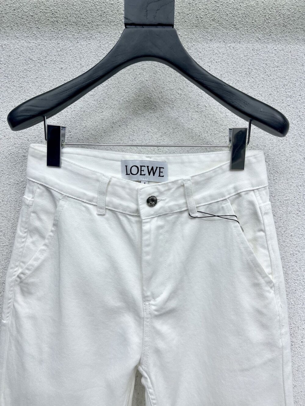 LWE. White Denim logo jeans (preorder) - Image 4