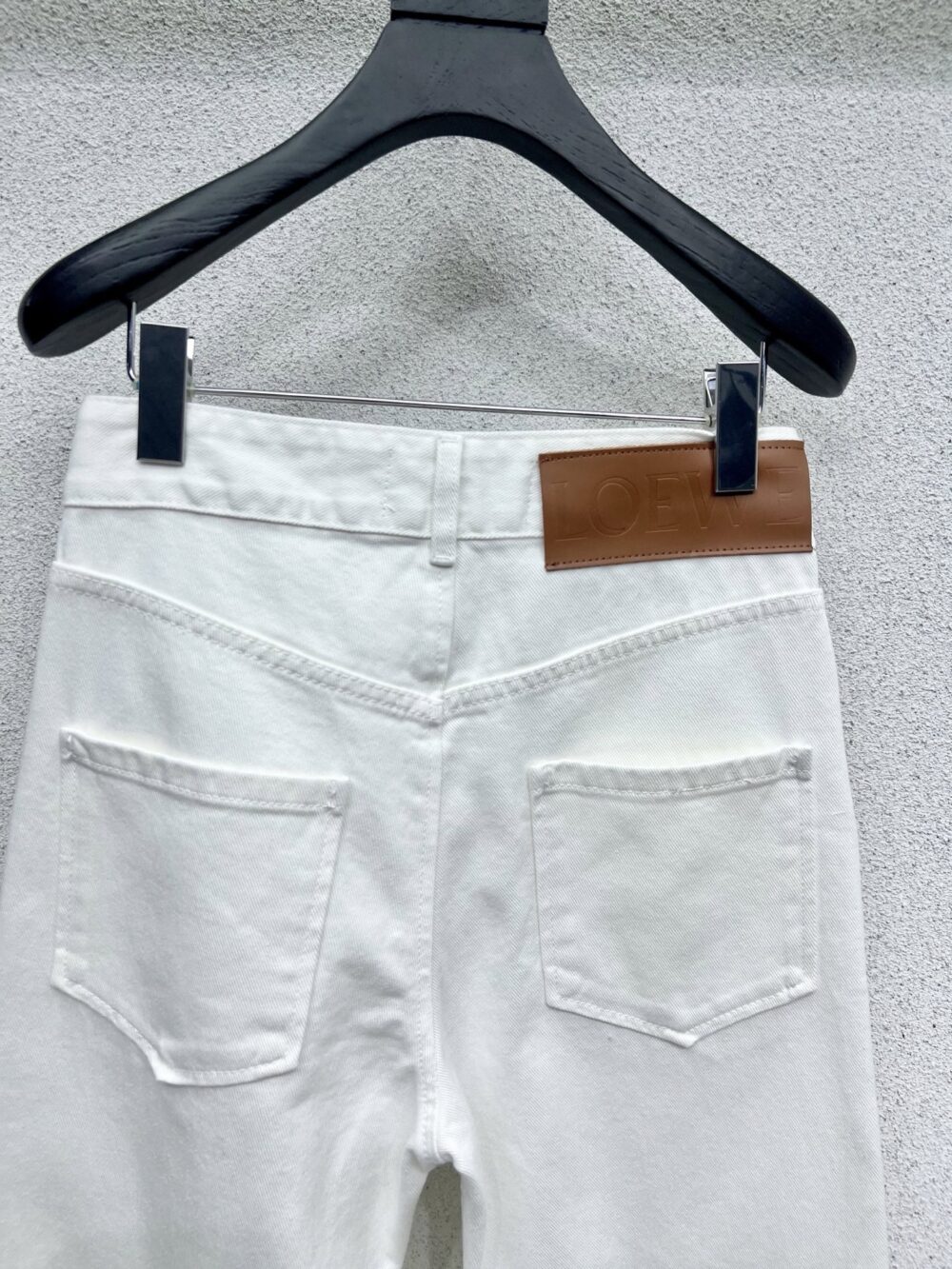 LWE. White Denim logo jeans (preorder) - Image 5