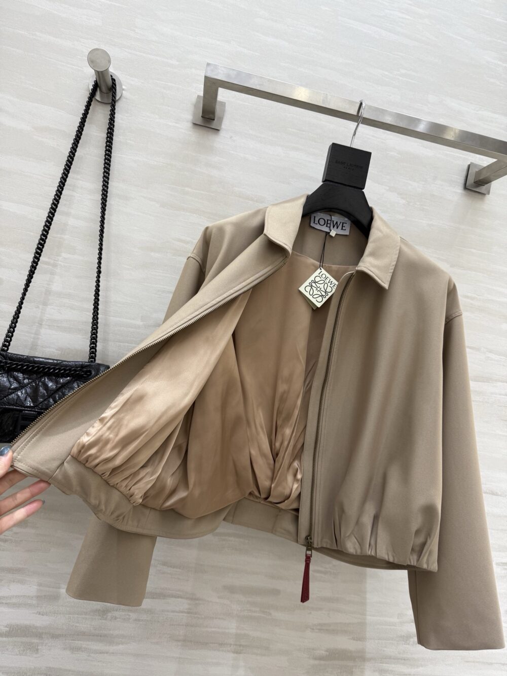 LWE. Brown logo jacket (preorder) - Image 2