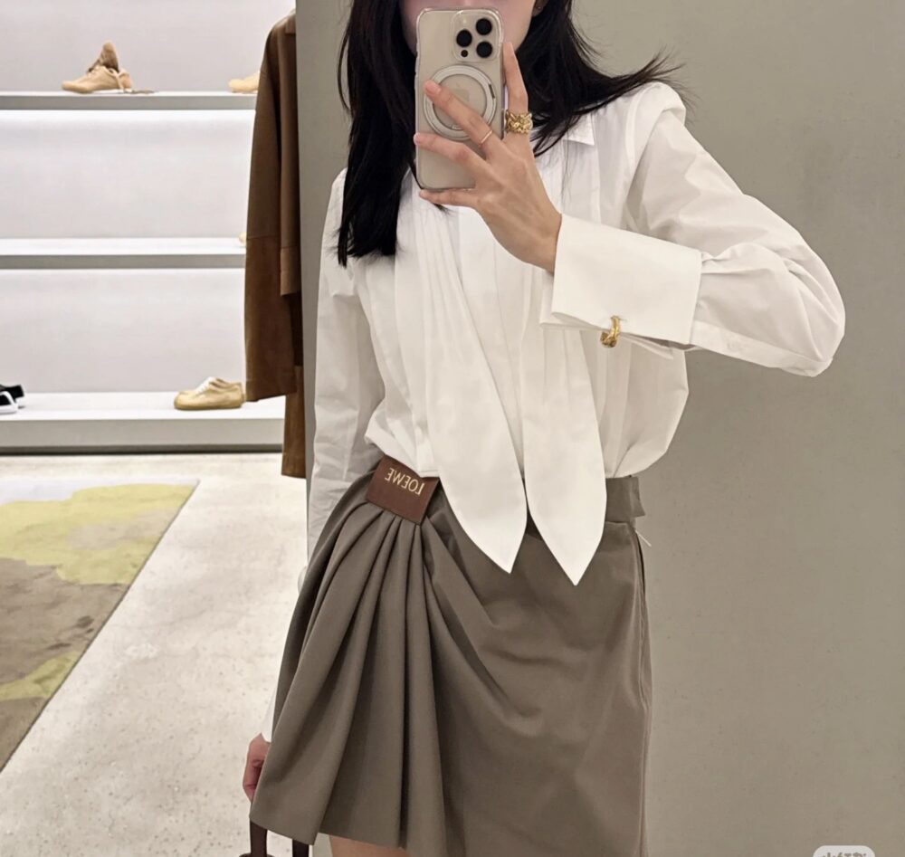 LWE. Tailored logo skirt (preorder) - Image 6