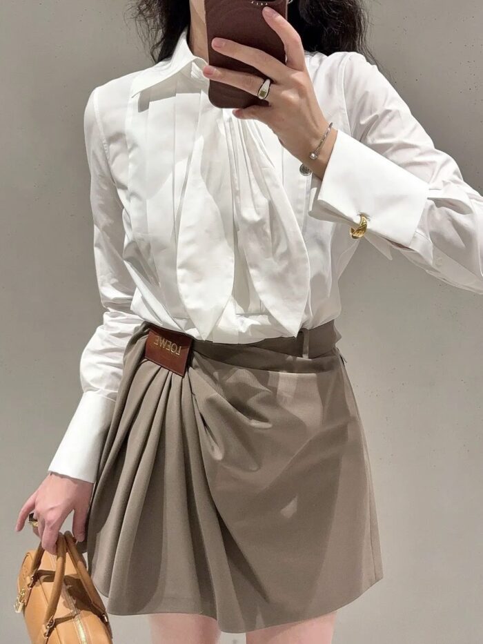 LWE. Tailored logo skirt (preorder)