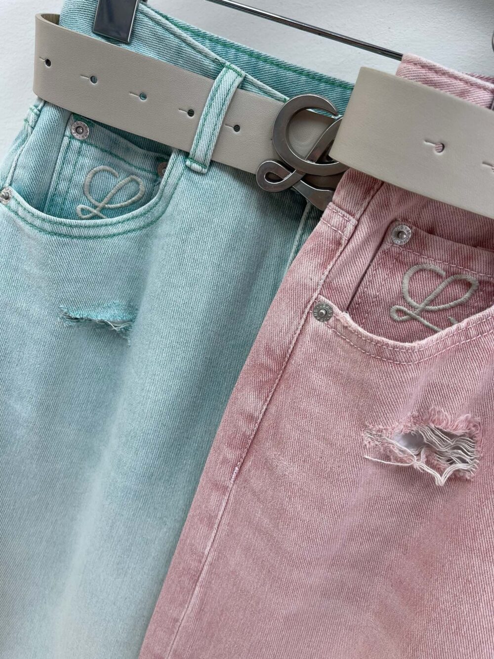 LWE. Colorful logo jeans (preorder) - Image 3