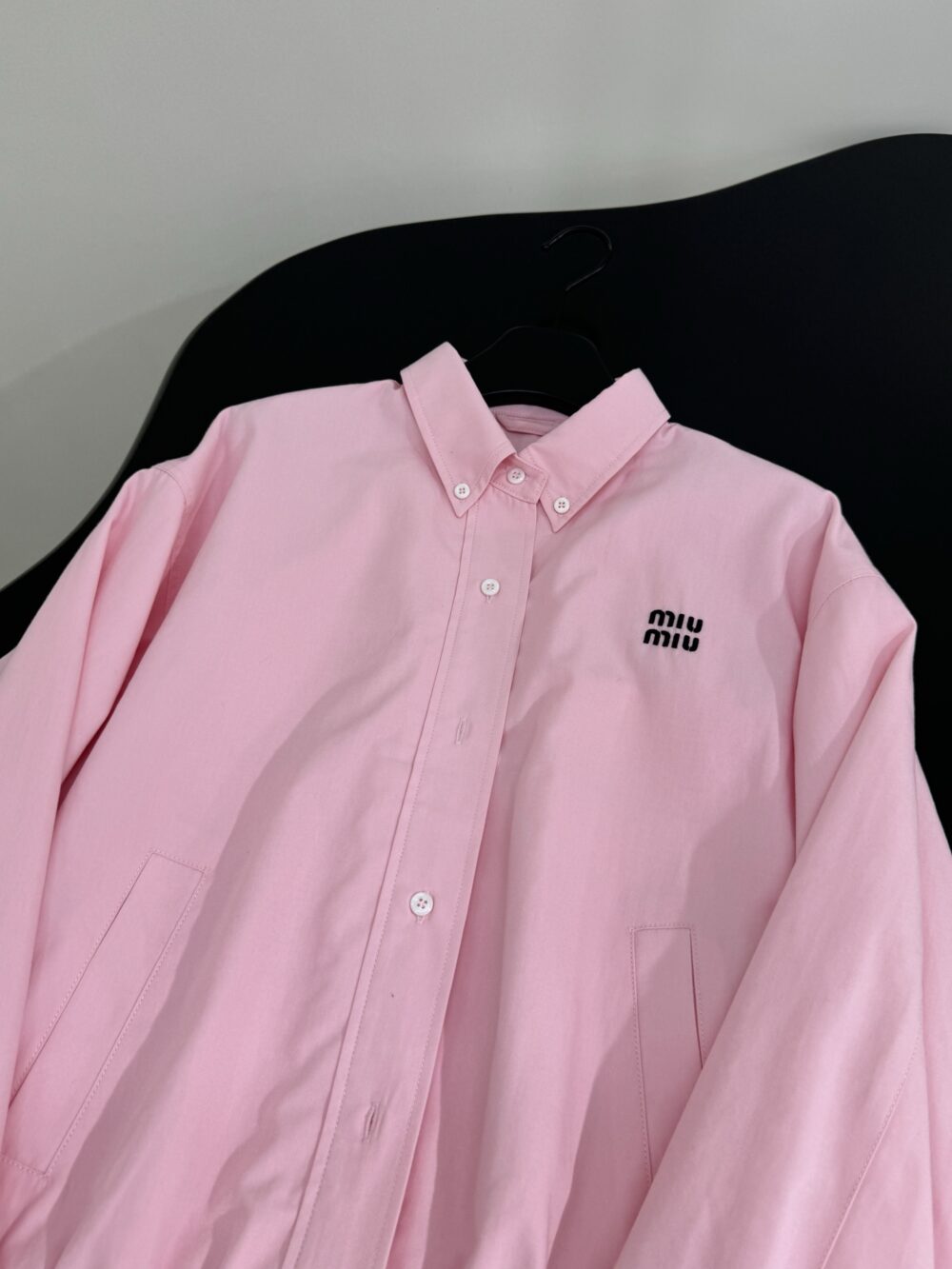 Miu pink logo shirt (preorder) - Image 4
