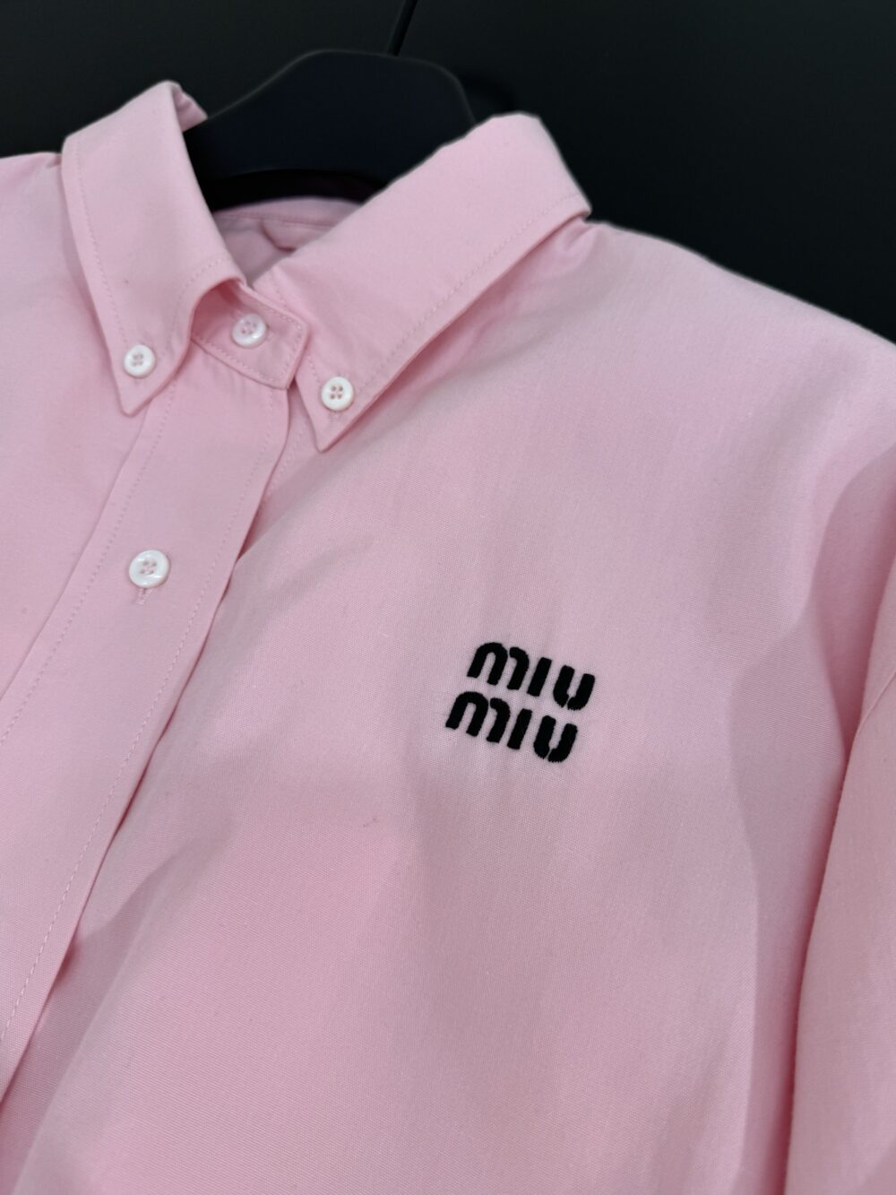 Miu pink logo shirt (preorder) - Image 3